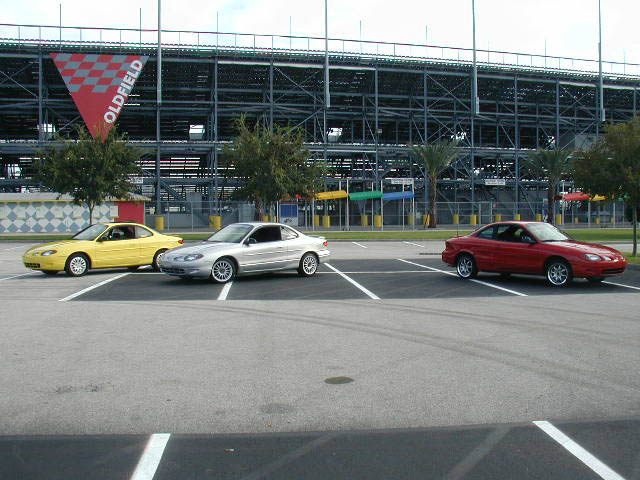 ZX2s outside Daytona USA